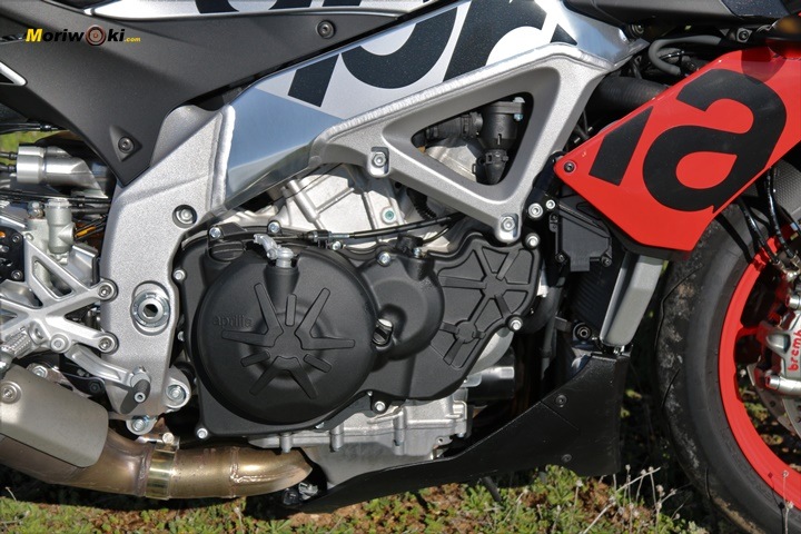 El v4 a 65º de la Aprilia Tuono V4 1100 Factory MY19 El v4 a 65º de la Aprilia Tuono V4 1100 Factory MY19