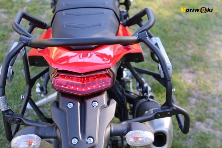 Luces traseras de la Yamaha Tenere 700. Luces traseras de la Yamaha Tenere 700.