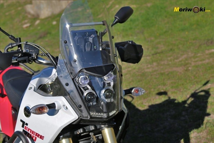 Prueba Yamaha Tenere 700 . Frontal. Prueba Yamaha Tenere 700 . Frontal.