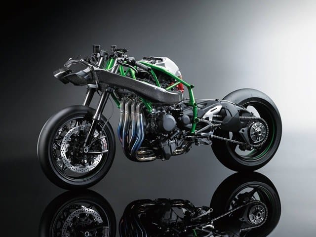 Ram Air de la Kawasaki H2R.