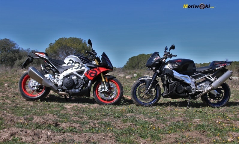 Una moto Con electronica y otra sin electronica Una moto Con electronica y otra sin electronica