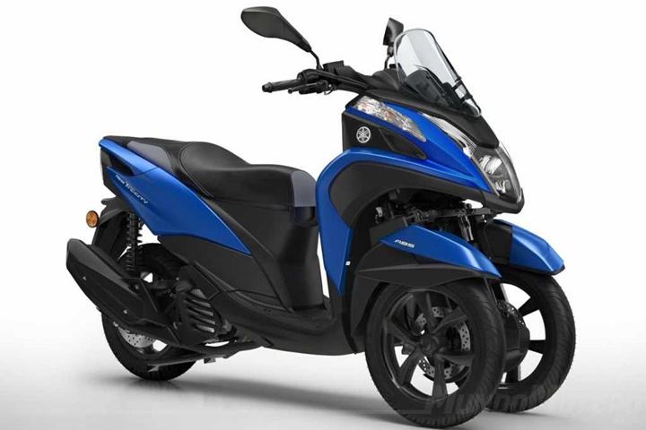  Yamaha Tricity 125 en los mejores scooters de 3 ruedas.