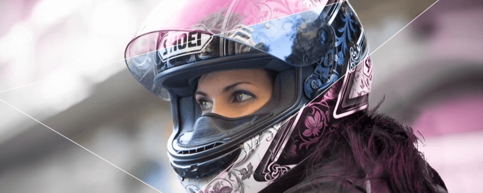 Cascos de diseño para mujer
