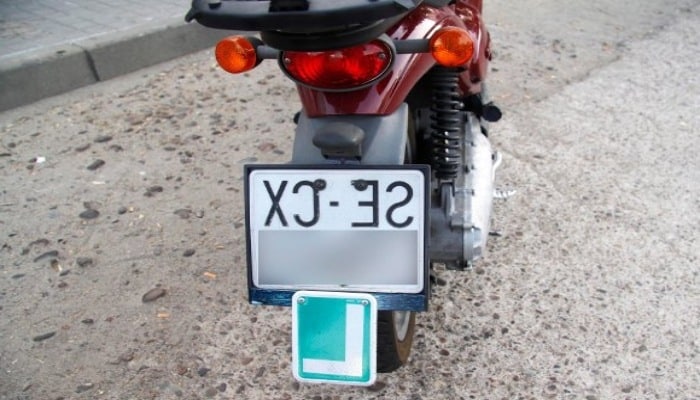 l verde en moto