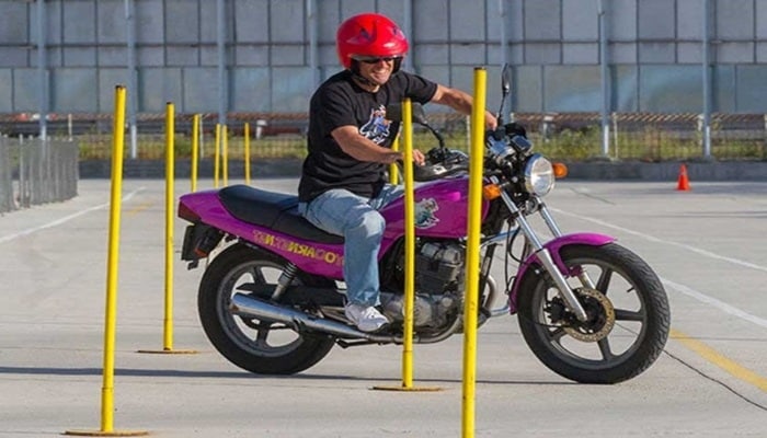 prueba en circuito cerrado de carnet A1