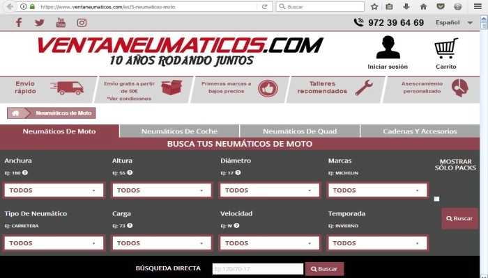 venta de neumaticos