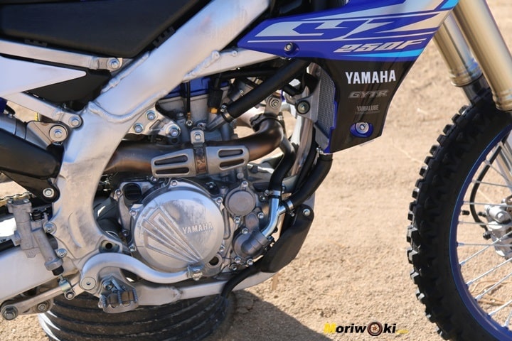 Chasis de la Yamaha YZF250