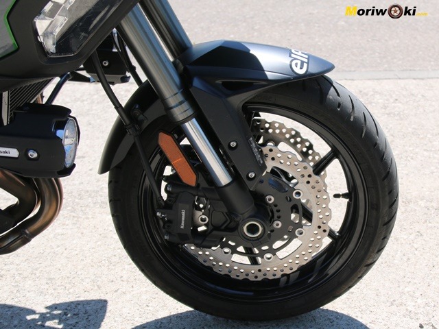 Doble disco en la Kawasaki Versys 1000SE