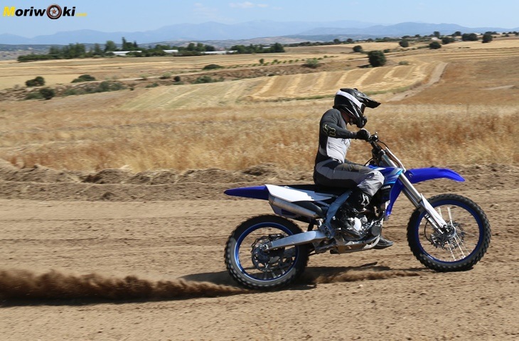 Prueba Yamaha SX250F Aceleración a fondo.