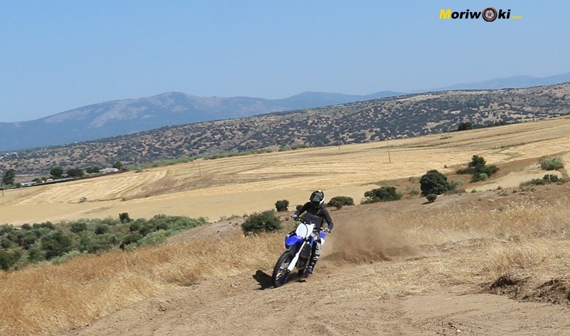 Prueba Yamaha YZF250 panoramica.