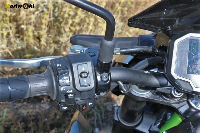 Piña izquierda de la Kawasaki Z900 2020