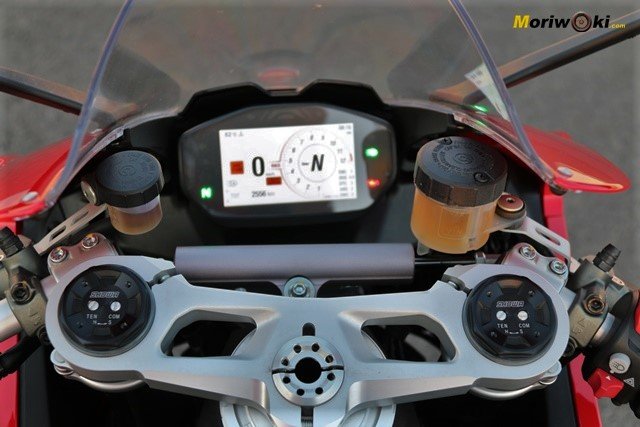 Ducati Panigale V2 pantalla TFT. Ducati Panigale V2 pantalla TFT.