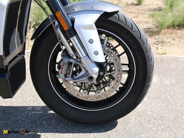 Freno de la Triumph Rocket 3 2500 GT. Freno de la Triumph Rocket 3 2500 GT.