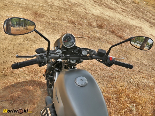 Manillar de la Guzzi V7 Rough