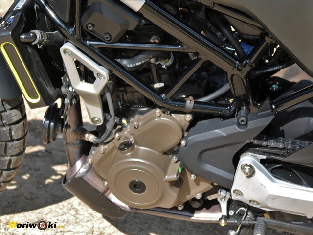 Chasis de la Husqvarna Svartpilen 401.
