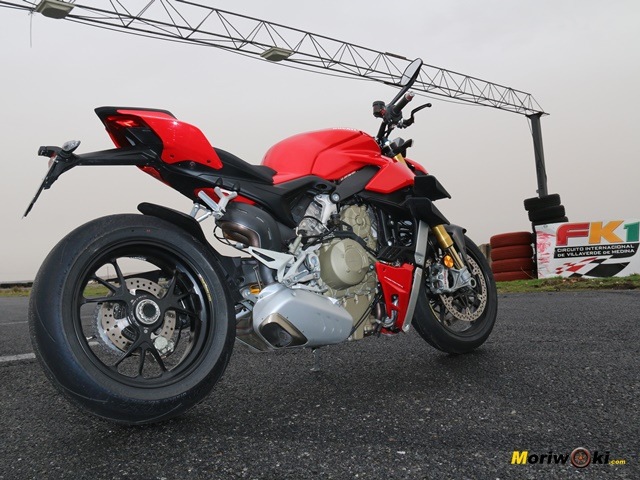 Ducati Streetfighter V4 S trasera Ducati Streetfighter V4 S trasera