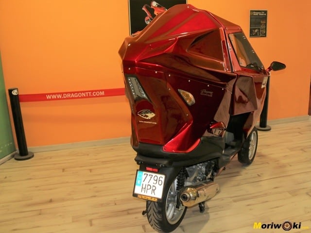 Trasera del MP1 Dragon TT Trasera del MP1 Dragon TT