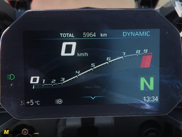Pantalla TFT Prueba BMW F900XR Datos Pantalla TFT Prueba BMW F900XR Datos
