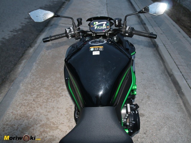 Prueba Kawasaki Z-H2. Posicion Prueba Kawasaki Z-H2. Posicion