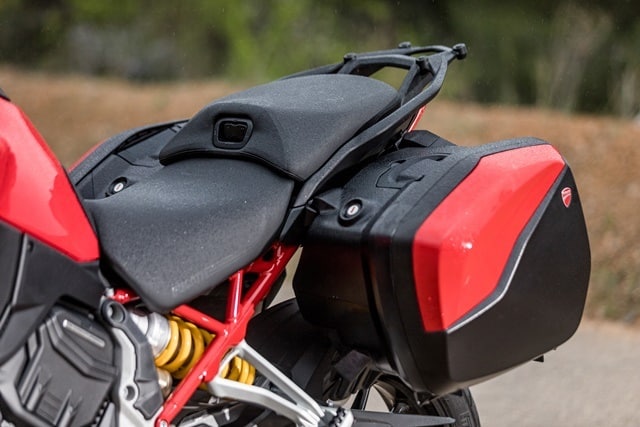 Prueba Ducati Multistrada V4. Maletas Prueba Ducati Multistrada V4. Maletas