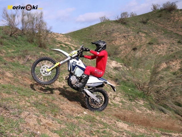 Prueba Husqvarna FE 450 Subida Prueba Husqvarna FE 450 Subida