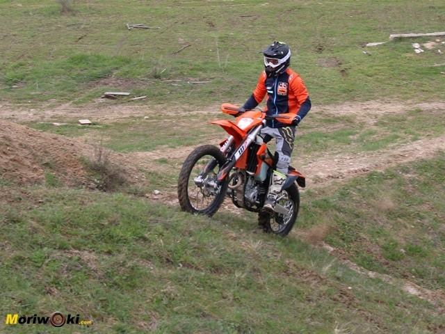 Prueba KTM EXC 250 F compresion. Prueba KTM EXC 250 F compresion.