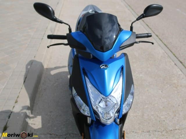 Prueba Kymco Agility City 125 Frontal. Prueba Kymco Agility City 125 Frontal.
