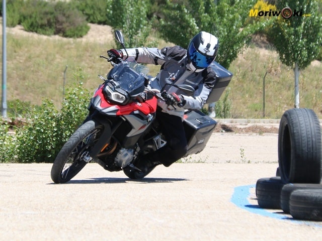 Prueba en tierra. Giro interior. Prueba en tierra. Giro interior.