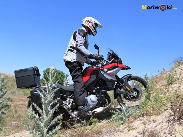 BMW F850GS. Prueba en tierra. Subida. BMW F850GS. Prueba en tierra. Subida.