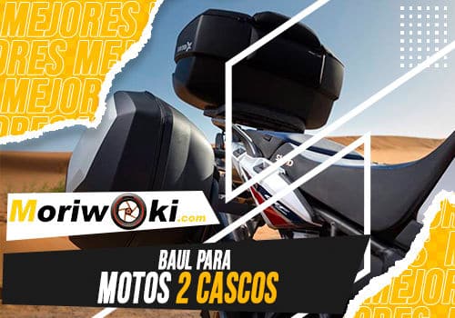 Mejores baul para motos 2 cascos