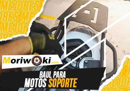 Mejores baul para motos soporte