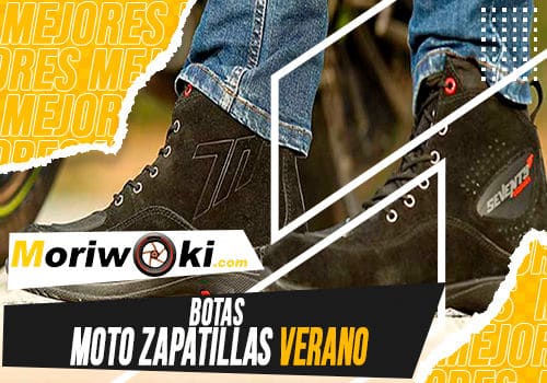 Mejores botas moto zapatillas verano