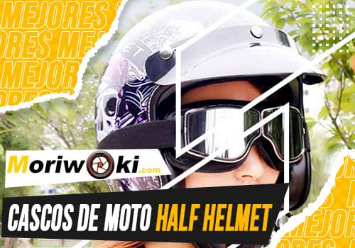 Mejores cascos de moto half helmet