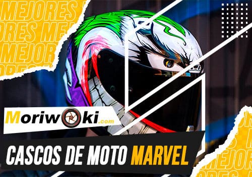 Mejores cascos de moto marvel