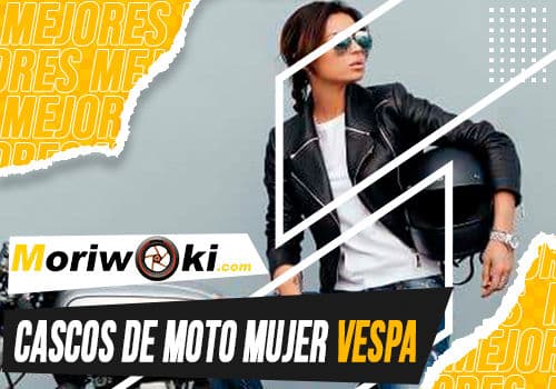 Mejores cascos de moto mujer vespa