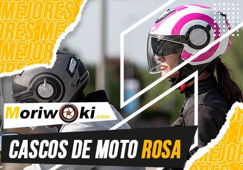 Mejores cascos de moto rosa