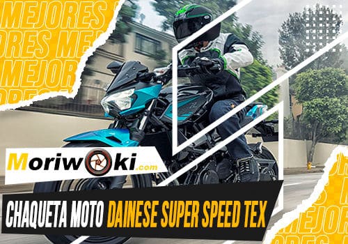 Mejores chaqueta moto dainese super speed tex