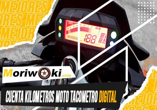 Mejores cuenta kilometros moto tacometro digital