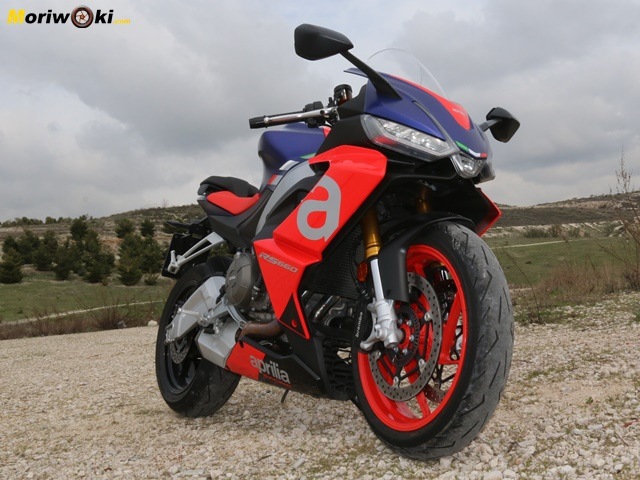 Prueba Aprilia RS 660 planta Prueba Aprilia RS 660 planta