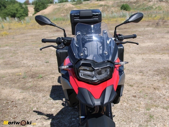 Prueba F850GS. Frente Prueba F850GS. Frente