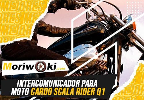 Mejores intercomunicador para moto cardo scala rider q1