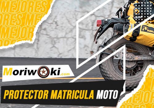 Mejores protector matricula moto