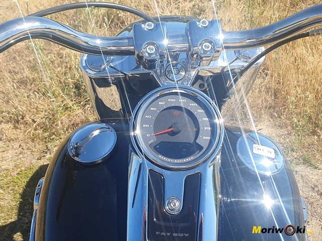 Prueba Harley Fat Boy Manillar Prueba Harley Fat Boy Manillar