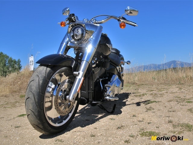 Prueba Harley Fat Boy planta dcha Prueba Harley Fat Boy planta dcha