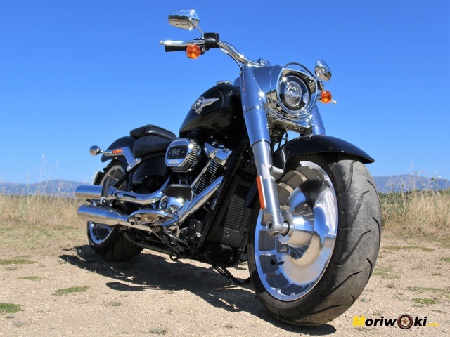 Prueba Harley Fat Boy planta izda Prueba Harley Fat Boy planta izda