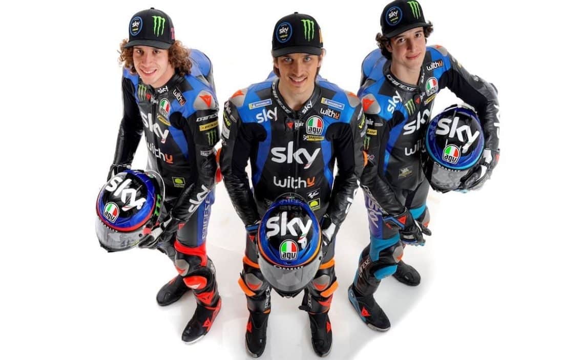 VR45 Academy pilotos Sky Racing Team