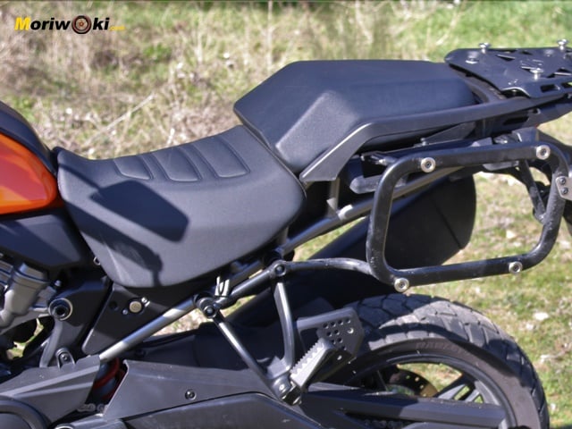 Harley Davidson Pan America Prueba a fondo asiento Harley Davidson Pan America Prueba a fondo asiento