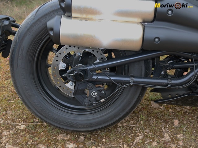 Harley-Davidson-Sportster-S.-Prueba-a-fondo.-Disco trasero Harley-Davidson-Sportster-S.-Prueba-a-fondo.-Disco trasero