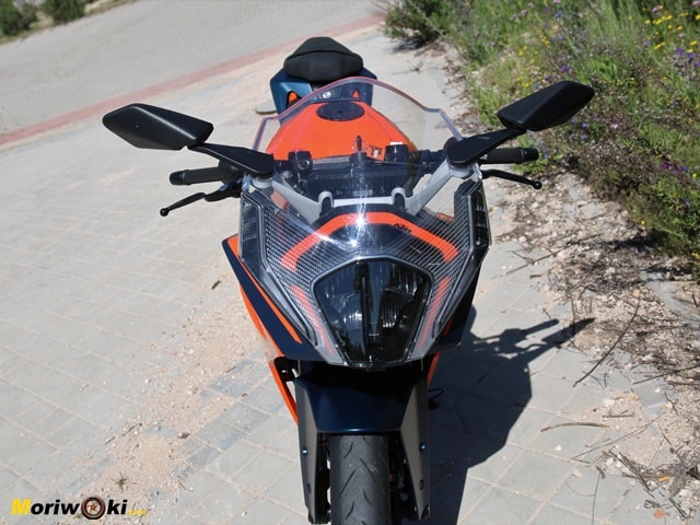 Prueba KTM RC 390 frontal Prueba KTM RC 390 frontal
