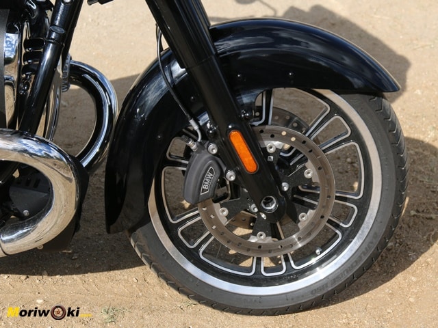 Prueba BMW R 18 B Freno delantero Prueba BMW R 18 B Freno delantero
